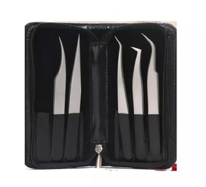Juego de pinzas de acero inoxidable de alta calidad, instrumentos de belleza para desplumar cejas - Product Image 3