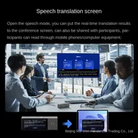 Auriculares Traductores Inteligentes con IA TimeKettle X1, Traducción de Voz en Tiempo Real, Interpretación Simultánea, Pantalla Táctil