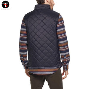 Chaleco acolchado de poliéster sin mangas de alta calidad para hombre 2023, chaquetas transpirables para invierno, ropa exterior a prueba de viento, estilo informal frontal - Product Image 2