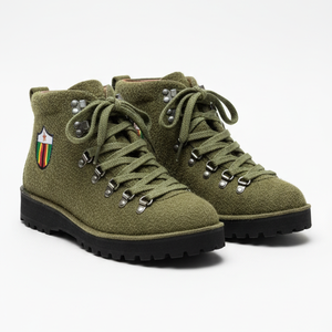 Vêtements décontractés brodés en coton africain respirant Matobo Hiker Green - Product Image 2