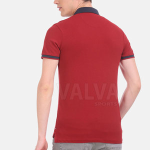 เสื้อยืดโปโลแขนสั้นระบายอากาศได้ดีแห้งเร็วสำหรับผู้ชายดีไซน์ลายพื้นโลโก้ออกแบบได้ตามต้องการ240บริการ OEM ล่าสุด - Product Image 4