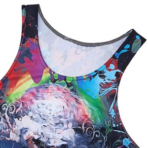 เสื้อกล้ามโพลีเอสเตอร์สำหรับผู้ชายแบบธรรมดาพิมพ์ซับลิเมชัน - Product Image 3