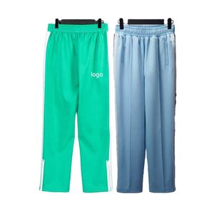 Pantalones de chándal acampanados informales de Ángel de alta calidad para hombre, pantalones de chándal con cintura elástica acampanados, novedad de 2025 - Product Image 2