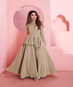 New Arrival <b>Designer</b> Long Gown with Long Flair Lowest Price <b>Market</b> Surat Gujarat Ethnic Garment Alphanumero choli - Product Image 2