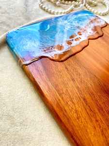 Tabla de Cortar de Madera de Resina Natural, Hecha a Mano con Madera de Acacia y Mango, Diseñada para Tareas Diarias de Cocina - Product Image 6