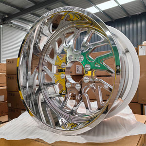 Новые кованые диски Mforged Bright 26 дюймов из сплава 6061 с глубокой полкой, 22/28/30/32 дюйма, с широким ободом, на заказ для Chevrolet Caprice Impala SS - Product Image 5