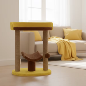 High-quality Amistar Sunny Mocha <b>Cat</b> Tower <b>scratching</b> <b>post</b> <b>for</b> <b>cats</b> of all sizes and breeds. - Product Image 3