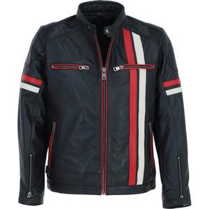 Diseño superior 100% Chaqueta de invierno de manga larga con cuello levantado de cuero de alta calidad para hombre Diseño personalizado disponible a un precio razonable - Product Image 1