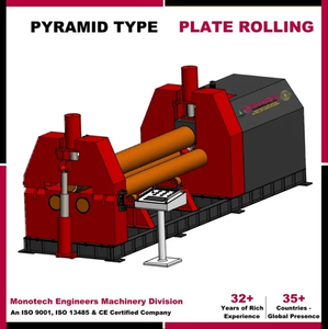 High Quality Automatic Hydraulic Round Plate Rolling <b>Machine</b> Precision Steel Sheet <b>Bending</b> Equipment - Product Image 2