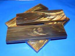 แผ่นเขาสัตว์พรีเมียม ขนาดใหญ่ ปรับแต่งได้ สำหรับด้ามมีดและกรอบแว่นตา งานฝีมือแกะสลักจากเขาสัตว์ - Product Image 2