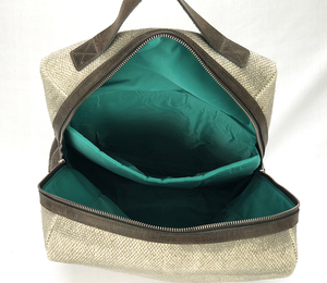 Pugmark élégant unisexe étanche toile sac à dos pour ordinateur portable antivol Vintage Design arqué bandoulière étudiants professionnels - Product Image 3