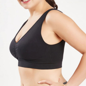 Soutien-gorge de sport sans couture de haute qualité pour femmes, séchage rapide, respirant, léger, antibactérien, vêtements de sport sexy, haut court rembourré, nouveauté - Product Image 4