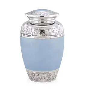 Urna para adultos de cremación de latón funerario clásico de calidad duradera, urnas de cremación para adultos más vendidas, urnas de latón de recuerdo baratas en Memorial - Product Image 1