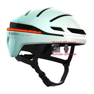 Og-evo21 — casque gauche de casque à 360 degrés, lumière de frein, dernier design, obtenez si design or, utilisation sur le vélo