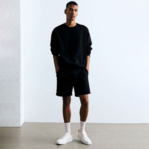 Alta calidad 500 Gsm algodón polar pulóver Sudadera con capucha de gran tamaño en blanco Sudadera con capucha bordado invierno tejido al por mayor - Product Image 3