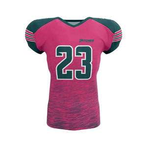 Service OEM Uniforme de football américain Nouveau design Plus Size Eco Friendly Léger 100% Polyester Prix bas - Product Image 2