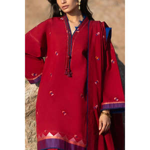 Ensemble 3 pièces en jacquard avec dupatta MJ-62001, paréos pour maillots de bain - Product Image 4