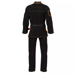 Meilleure qualité sur mesure Arts martiaux uniformes kimono de jiu jitsu Bjj Gi costume Judo karaté porter pur coton noir 100% coton - Product Image 3