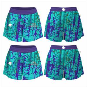 Impresión por sublimación Venta caliente Pantalones cortos de mujer hechos a medida Pantalones cortos de mujer de material duradero - Product Image 6