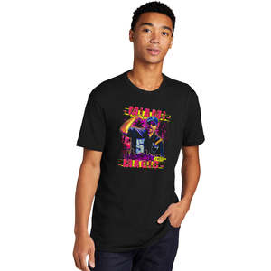 Camiseta de Manga Corta MIAMI MAGIC Negra Estilo Hip Hop, Diseño Sólido, Algodón/Jersey de Bambú, 220/280 Gramos, Varias Tallas Disponibles - Product Image 2