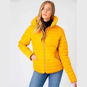 Oversized unisex <b>Quilted</b> stylish winter OEM high quality design outdoor wholesale fashionable zipper <b>lightweight</b> <b>women's</b> <b>jacket</b> - Product Image 4