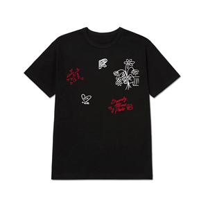 Impression personnalisée transfert de chaleur graphique t-shirt en coton vierge femmes hommes t-shirts pour hommes - Product Image 1