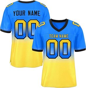 คุณภาพสูง Sublimated ผู้ชายกีฬาสวมใส่ชุดอเมริกันฟุตบอล 100% โพลีเอสเตอร์ผู้ชายชุดอเมริกันฟุตบอล - Product Image 1