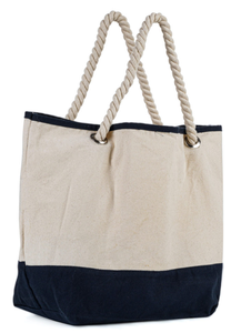 Sac fourre-tout à fermeture éclair avec logo personnalisé brodé Chaînes en toile de coton réutilisable écologique Matériau de jute résistant à l'eau pour supermarché - Product Image 4