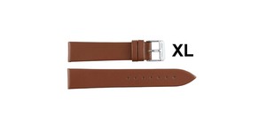 Unisex 702XL Brown Luxury Leather Smartwatch Band Stainless Steel Buckle Soft Adjustable <b>Watch</b> Strap <b>Watch</b> Bands <b>Watch</b> Part - Product Image 4