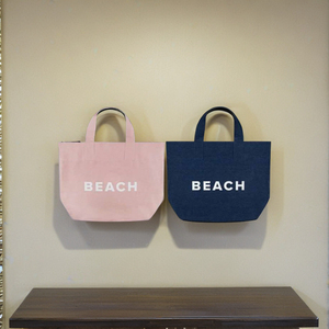 Sac fourre-tout en toile écologique de grande taille, léger et résistant, avec fermeture à glissière, impression de logo, prêt pour la plage, style féminin, sacs de qualité supérieure - Product Image 2