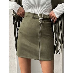 Faldas de Gamuza con Cierre para Mujer al por Mayor - Product Image 3