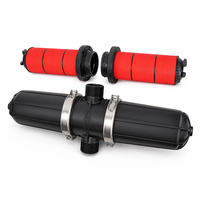 Filter Cakram Plastik Seri F90HD F110HD H 3/4 Inci 8 Bar Aliran Tinggi untuk Sistem Irigasi Tetes Pertanian & Rumah Kaca
