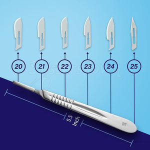 Poignée de Scalpel chirurgical médical Poignée BP avec poignée ergonomique pour une coupe de précision et une durabilité durable - Product Image 2