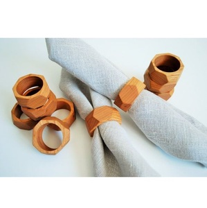 Luxury <b>Wooden</b> Napkin <b>Rings</b> <b>for</b> Hotel and Restaurant Use - Product Image 4