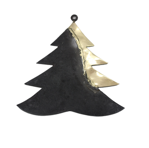 Decoración del hogar conjunto de 3 hierro/latón colgante X Mas árbol uso para decoración de Navidad hecho a mano personalizado - Product Image 3