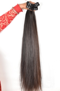 Extensiones de Cabello Humano Ondulado Profundo 100% Natural de la India, Procesadas, Sin Color Natural, para Mujeres Negras - Product Image 3