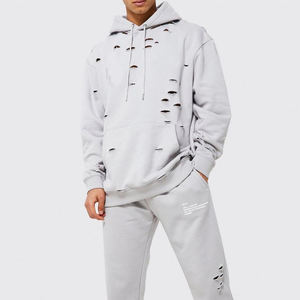 Sudadera con Capucha Extra Grande para Hombre, 100% Algodón, Impermeable, Estilo Hip Hop Urbano de Invierno - Product Image 3