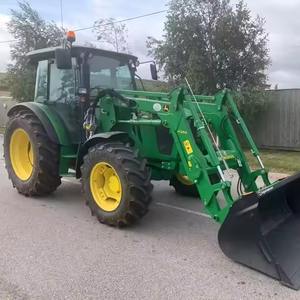 Tractor agrícola usado John Deere 6110M con cargador MX T410. - Product Image 4