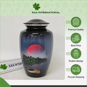 Urnas Funerarias para Adultos AAA Internacionales Más Vendidas, Fabricadas en India, Estilo Americano, Diseño Clásico, Metal Aluminio, Precio Bajo - Product Image 6