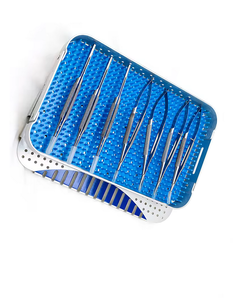 ชุดเครื่องมือผ่าตัดทางตาขนาดเล็กชุดเครื่องมือผ่าตัดด้วยมือแหนบกรรไกรสแตนเลส-4 6 8ชิ้น - Product Image 3