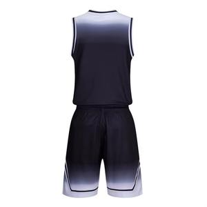 Ensembles d'uniformes de basket-ball sans manches de haute qualité pour l'entraînement et le match Short de maillot de basket-ball professionnel unisexe 100% Polyester - Product Image 2