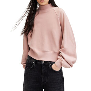 Sudadera con capucha de manga larga de nuevo diseño y Sudadera con cuello simulado Sudadera y sudaderas con capucha de mujer con logotipo personalizado - Product Image 1