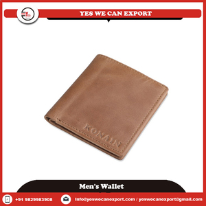 Meilleure vente YWCE hommes en cuir véritable étanche marron portefeuille spacieux Portable pochette à la mode fermeture quotidienne transporter des affaires - Product Image 2