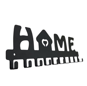 Crochet pour clé en métal fonte Crochets monobloc de conception personnalisée Crochets muraux décoratifs en métal Support multifonctionnel - Product Image 6