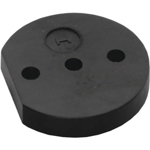 <b>Door</b> & <b>Window</b> <b>Accessory</b> 60mm Black Nylon Base 10mm Height for Item No. 3000 259 313 INTERSTEEL - Product Image 1