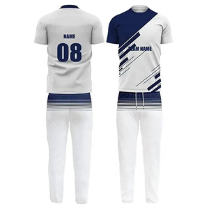 Nuevo Diseño de Uniformes de Cricket de Poliéster de Alta Calidad con Impresión por Sublimación, Conjunto de Camiseta Polo Personalizada - Product Image 3