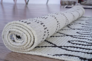 Customizable Ivory Cotton Carpet Sets Handmade Morakkan high Antique Wool Area <b>Rugs</b> Praying Home Woven Carpet <b>for</b> Living Room - Product Image 4