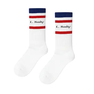 Colorful Monday Printed Breathable Sports <b>Socks</b> for Daily Use - Product Image 1