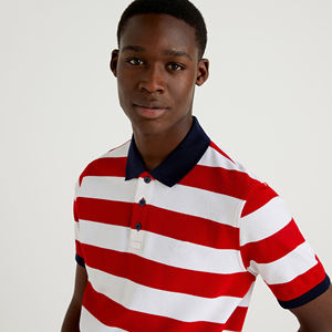 2024 logotipo personalizado trabajo poliéster algodón de talla grande para hombre Golf para Polo camiseta alta calidad liso en blanco de gran tamaño Jersey sólido - Product Image 5