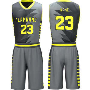 Maillot de basket-ball pour hommes, uniforme d'équipe, vêtements de sport respirants à séchage rapide, maille légère et confortable, logo personnalisé, OEM ODM, usine - Product Image 1